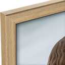Rustic Oak 22.375x34 Frame - Single Frame, 22.375 x 34 Poster Frame for Artwork, Puzzles, Photos and Movie Posters Picture Frames
