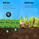 Broadfashion 01 Weed Barrier Landscape Fabric Heavy, Black