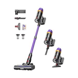 Cordless Vacuum Cleaner, Self-Standing 620W 55KPA 75Min Runtime Stick Vacuum for Home, 1.8L Dust Cup, LED Display, Anti-Tangle, 8-Stage Filtration, for Hardwood Floor Carpet Pet Hair
