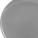 Amazon Basics 18-Piece Stoneware Dinnerware Set, Service for 6, Microwave and Dishwasher Safe, Plates and Bowls for Everyday Use, Smokey Grey