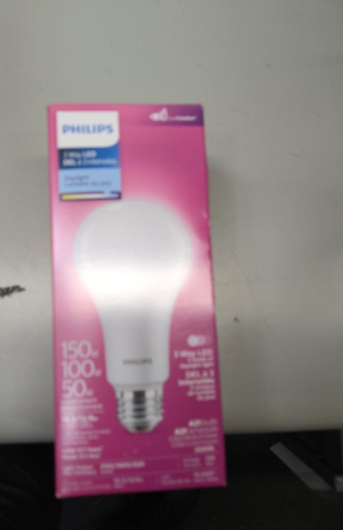 Philips 8-Watt (120-Watt) 3-Way A21 LED Light Bulb 