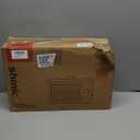 Shinic Radiant Heaters for Indoor Use Large Room, 1500W/750W Fast Heating Electric Heater with Thermostat, with Handle, ETL Listed, for Living Room Garage, Workshop, Warehouse  Black