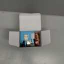 BABESIDE Mini Silicone Baby Dolls, 3 Inch Realistic Newborn Baby Doll Full Silicone Sleeping Little Baby Dolls Mini Real Life Baby Girl Miniature Baby with Bathroom Toy Set Accessories(Blue)