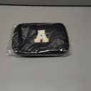 Belt Bag Crossbody Bags for Girls Women,Mothers Day Gifts for Mom from Daughter,Birthday Gifts for 8 9 10 11 12 13 Year Old Girl,Small Waist Packs Kids Fanny Pack,Initial White A,Black Bag