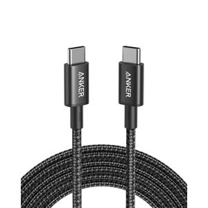 Anker USB C to USB C Cable, Type-C Charging Cord Fast Charge(10FT,100W), for iPhone 17/17 pro, MacBook and More(Black)