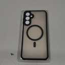 LeYi for Samsung Galaxy A16-5G Phone Case: Samsung A16 5G Case [Magnet Fit] [Full Camera Protection] with Screen Protector, Slim Matte Translucent, Military-Grade Protection Funda para A 16, Black