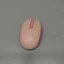 TECKNET Wireless Mouse, 2.4G Quiet Computer Mouse with USB Receiver, 4 Buttons Portable Cordless Mice for Chromebook, Laptop, PC, Mac, 800/1200/1600 DPI - Pink