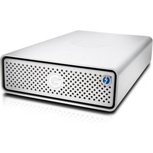 G-Technology 12TB G-DRIVE with Thunderbolt 3 and USB-C Desktop External Hard Drive, Silver - 0G05383-1