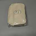 2025 Graduation Gifts for Her Women Girls,Personalized Belt Bag Waist Packs Trendy Fanny Pack Crossbody Bags,Initial White A,Cream Bag