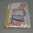 Easter Bulletin Board Decorations Set, Tell Your Peeps He is Risen Cross Easter Christian Bulletin, 80 Pieces Thick Cardstock Sunday School Classroom Church Chalkboard Decoration
