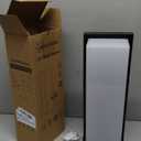 Modern Black Outdoor Wall Light Fixtures, 18/20/22W Porch Lights, IP65 Waterproof, 3-Color Temp Adjustable, Dawn to Dusk Exterior Sconces for House, Front Door, Rectangular Wall Mount