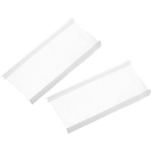 MECCANIXITY 1000 Pcs Standard Tagging Barb Fasteners, 1.4 Inch Clear Tagging Gun Fasteners Tagging Gun Refill Plastic Garment for Clothing Fine Stitch Price Refills Tag Label