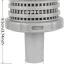 11070 & 11072 Pool Strainer/Filter Connector Replacement for 25022E, for All Aboveground Pool and inground Pool Inlet/Outlet Water 1-1/4" Fitting Connector
