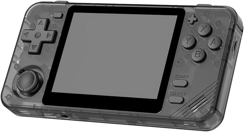 RGB10X Retro Handheld Gaming Console, 3.5-Inch 480*320 IPS Screen Cortex-A35 CPU Linux System 128G Built-in 15000+ Games Portable Rechargeable Arcade Video Game Consoles