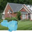 Little Giant LSP-200-C 2 HP, 230 Volts, 97 GPM, 48 PSI Sprinkler/Irrigation Pump, Blue, 558296