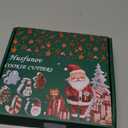 Christmas Cookie Cutters Set 6 Pieces,Stainless Steel Metal Cutter with Christmas Tree, Gingerbread Man, Snowman, Snowflake, Candy Cane, Santa Face Shapes for Holiday