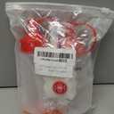 Condiment Squeeze Bottle for Sauces Wide Mouth, Plastic Squeeze Bottles for Condiments, Paint, Ketchup, Mustard, Oil, Resin, Baking, Cake Decorating, Cleaning, BPA Free-Food Grade (10 oz., 2, Count)