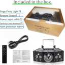 Dj Party Disco Ball Light Support DMX512 and Sound Activated, BUCLHOZ LED Stage Strobe Lighting for Parties Indoor Dance Floor Birthday Rave Bar Karaoke KTV Xmas Christmas Wedding Show Club
