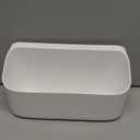 Command 10 Lb Large Organizing Caddy with 4 Strips, 9.91" x 3.38" x 5.15", Heavyweight Damage-Free Hanging for Organizing Cleaning Supplies, Closet, and Pantry