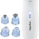 Microdermabrasion Machine - Appolus Premium Diamond Microdermabrasion Device Tool for Flawless Glowing Skin - Blackheads Whiteheads Blemishes Dark Spot Remover - Pores Minimizer