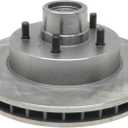 ACDelco Silver 18A2A (19264667) Non-Coated Front Disc Brake Rotor and Hub Assembly