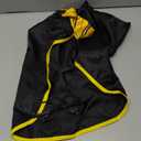 Halloween Dog Costume Wizard Pet Shirt Funny Cat Clothes for Dogs Cats Clothing Outfits with Glasses (Medium,Yellow) (Medium(Neck:18"))