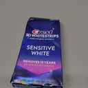 Crest 3D Whitestrips Sensitive At-Home Teeth Whitening Kit, 18 Treatments, Gently Removes 15 Years of Stains, Crest Whitestrips, Teeth Whitening Kit, Best By 2027/04/23