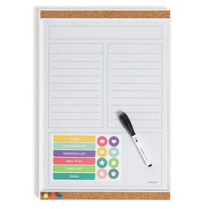 U Brands Dry Erase Combo Board Whiteboards 11" x 16