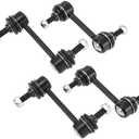 X AUTOHAUX 4pcs Front Rear Sway Bar Links Stabilizer Link Kit for Ford Edge 2007-2014 for Lincoln MKX 2007-2015 Suspension Kit No.K750159/K750184 (Missing 2)