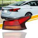 Dasbecan Tail Light Assembly Compatible with 2019-2023 Nissan Altima Rear lamp Right Passenger Side 265506CA1A NI2805118