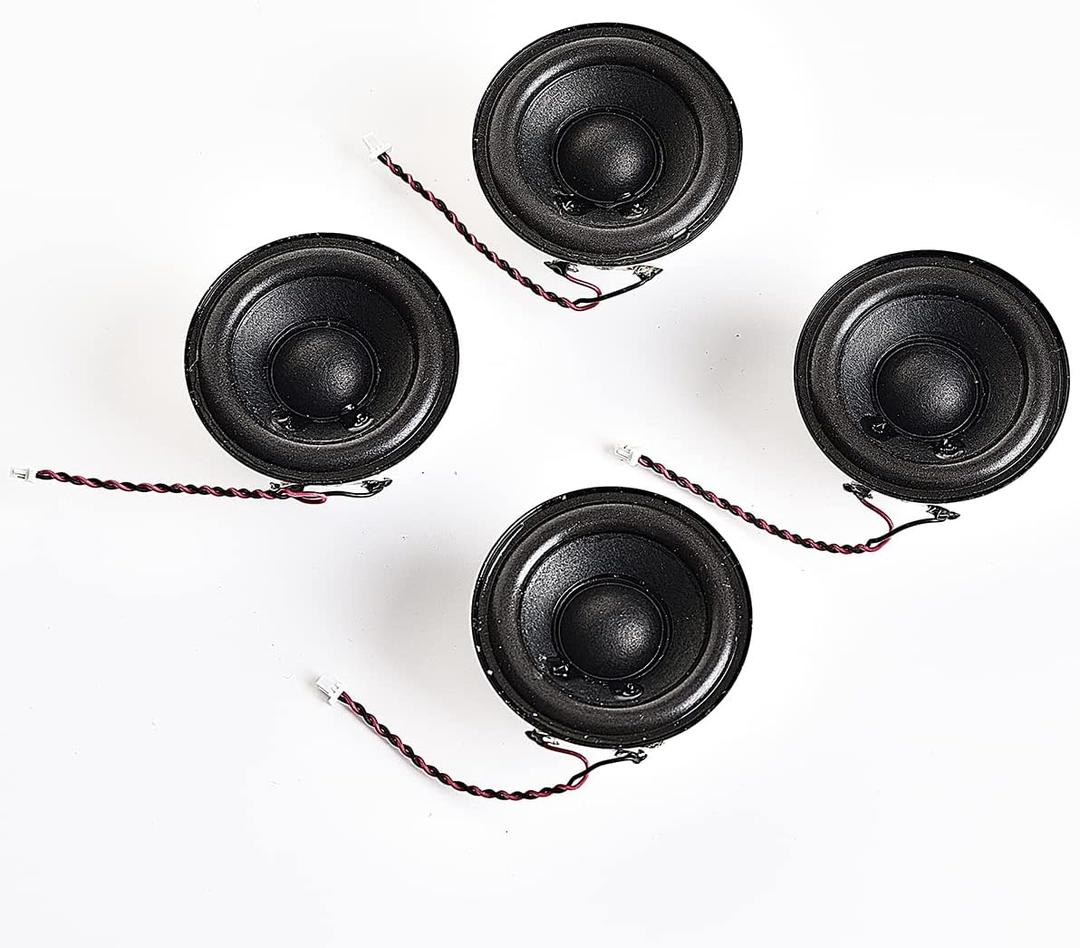4Pcs 2inch 8Ohm 5W Full Range Audio Speaker Stereo Woofer Loudspeaker for Arduino (Pack of 4) CYT1121