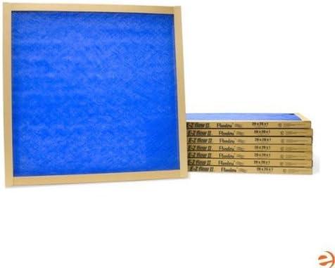 Flanders E-Z Flow II - 20'' x 25'' x 1'' - Disposable Filters - MERV 4 - Qty. 12