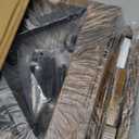 ZEXVIDA Narrow Side Table, Slim End Table with Charging Station for Small Spaces, with 2 USB and 2 Power Outlets, 21.7" L x 10" W x 21.7" H