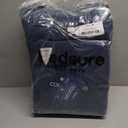 Bedsure Cotton Duvet Cover Set - 100% Cotton Waffle Weave Navy Duvet Cover Oversized King Size, Gentle Soft and Breathable Bedding Set for All Season, 3 Pieces, 120"x98"