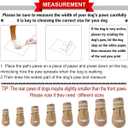 QUMY 4PCS Dog Shoes, Medium Large Dog Paw Protectors for Summer Heat Protection, Mesh Breathable Nonslip Dog Booties for Walking Running Hiking Khaki Size 3,Size 3: 2.0''x2.5''(Width*Length)
