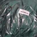 Hiasan Christmas Green Velvet Curtains 96 inches-Blackout Thermal Insulated Solid Soft Curtains for Bedroom Living Room Rod Pocket Room Darkening 2 Panels Window Drapes with Tiebacks, 52W x 96L