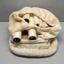 PEQULTI Cat Tree Cat Tower for Indoor Cats with Private Cozy Cat Condo, Natural Sisal Scratching Posts and Plush Pom-pom for Small Cats,Beige (27 inch Sleeping Tree)