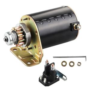 WATERWICH Compatible with Briggs and Stratton Starter John Deere La105 La110 La115 Briggs 693551 LG693551 BS693551 Cub Cadet 18.5 18 18.5 17 16.5 16 14.5 14 HP 14 Tooth se501860 593934