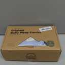 KeaBabies Baby Wrap Carrier - All in 1 Original Baby Carrier Newborn to Toddler Sling, Easy to Wear, Hands Free Bonding, Lightweight, Breathable Infant Wraps (Powder Blue) (One Size (Pack of 1))