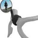 Road Bike Mirror, Cycling rearview mirrors, Wide Angle Convex Adjustable Rotatable Scratch Resistant Shockproof bicycle Mirrors of road Bikes, Mount to road bike handlebar (LEFT)