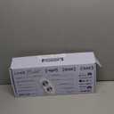 LUXE Bidet NEO 120 - Single Nozzle, Self-Cleaning, Non-Electric Bidet Attachment for Toilet Seat, Adjustable Water Pressure, Rear Wash (White)