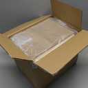 WELLIFE 125 Pack Kids Small 5-Compartment Paper Plates, 10.25x8.25 Inch 100% Compostable Divided Plates, Disposable School Lunch Trays, Eco-Friendly Bagasse Plate for Boys Girls and Youth (BPA Free) (Natural)