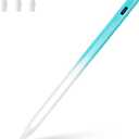 BLEBLE Stylus Pen for ipad, Active Pencil with Quick Charge, Palm Rejection Tilt Sensor, Magnetic Apple Compatible 2018-2022 iPad Pro 11''/12.9'',iPad 10/9/8/7/6,iPad Mini 5/6,iPad Air3/4/5- Blue
