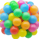 FHRILEK Ball Pit Balls, Safe Non-Toxic BPA-Free Crush-Proof Plastic Balls for Toddlers, Gift for Kids Birthday & Christmas, for Indoor Playpens, Party Decorations & Amusement Activities