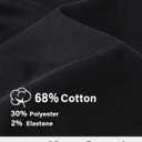 roswear Womens Denim Overalls Loose Fit Stretchy Baggy Overall Bib Wide Leg Casual Jean Jumpsuits (Black, M)