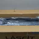 LASFIT Floor Mats & Cargo Liner for VW Atlas Cross Sport 2020-2026, All Weather TPE Custom Fit Floor Liners 1st and 2nd Rows Car Mats & Cargo Mat for Volkswagen Atlas Cross Sport Accessories, Black