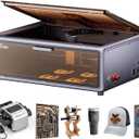 CREALITY FALCON A1 10W Laser Engraver, 80W Enclosed Laser Cutter and Engraver Machine with Air Assist, Smart Camera Positioning, 600mm/s Speed, Smart Material Recognition, Ideal for Wood & Metal
