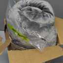 Bedsure GentleSoft Sherpa Fleece Throw Blanket for Couch – Thick & Cozy Christmas Blanket for Winter, Non-Heated, Soft Fuzzy Plush Throw Gifts for Women and Men, Grey, 50x60 Inches