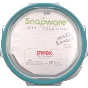 Snapware 4-Cup Total Solution Round Food Storage Container, Glass