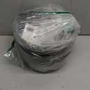 10 inch Self Watering Pots, 2 Pack Plastic Planters with Mesh Drainage Holes for Garden Plants and Flower, Plants Pots with Deep Reservoir for Indoor Outdoor Plants, Black with Brown